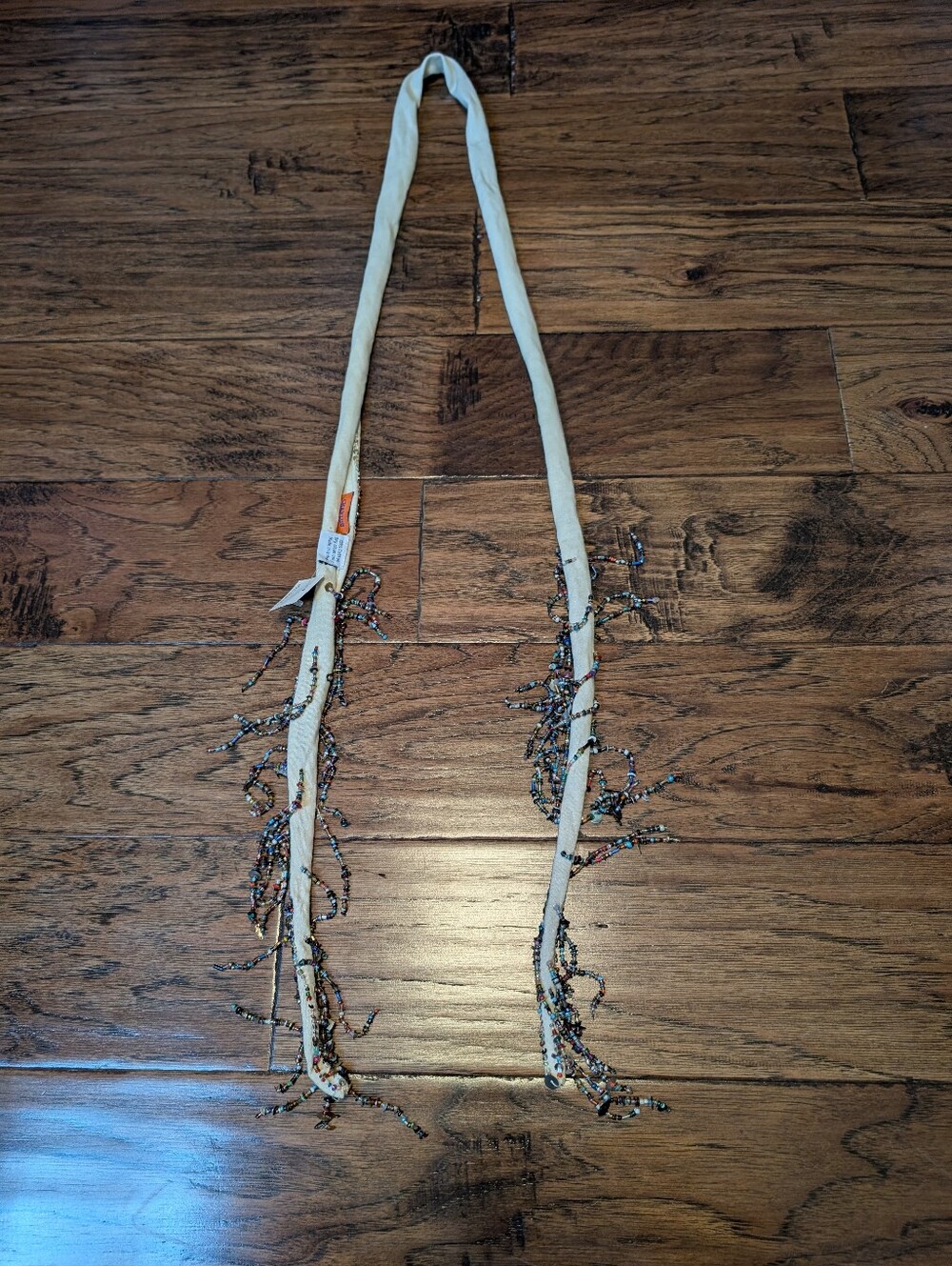 Chan Luu Holt Renfrew Skinny Beaded Scarf